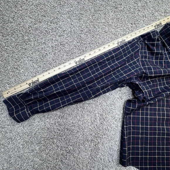 Brooks Brothers Slim Fit Non-Iron Check Button‎ Down Long Sleeve Shirt - Picture 7 of 7